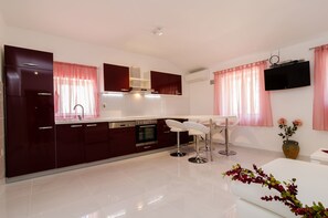 Apartemen, 1 kamar tidur | Dapur pribadi | Lemari es