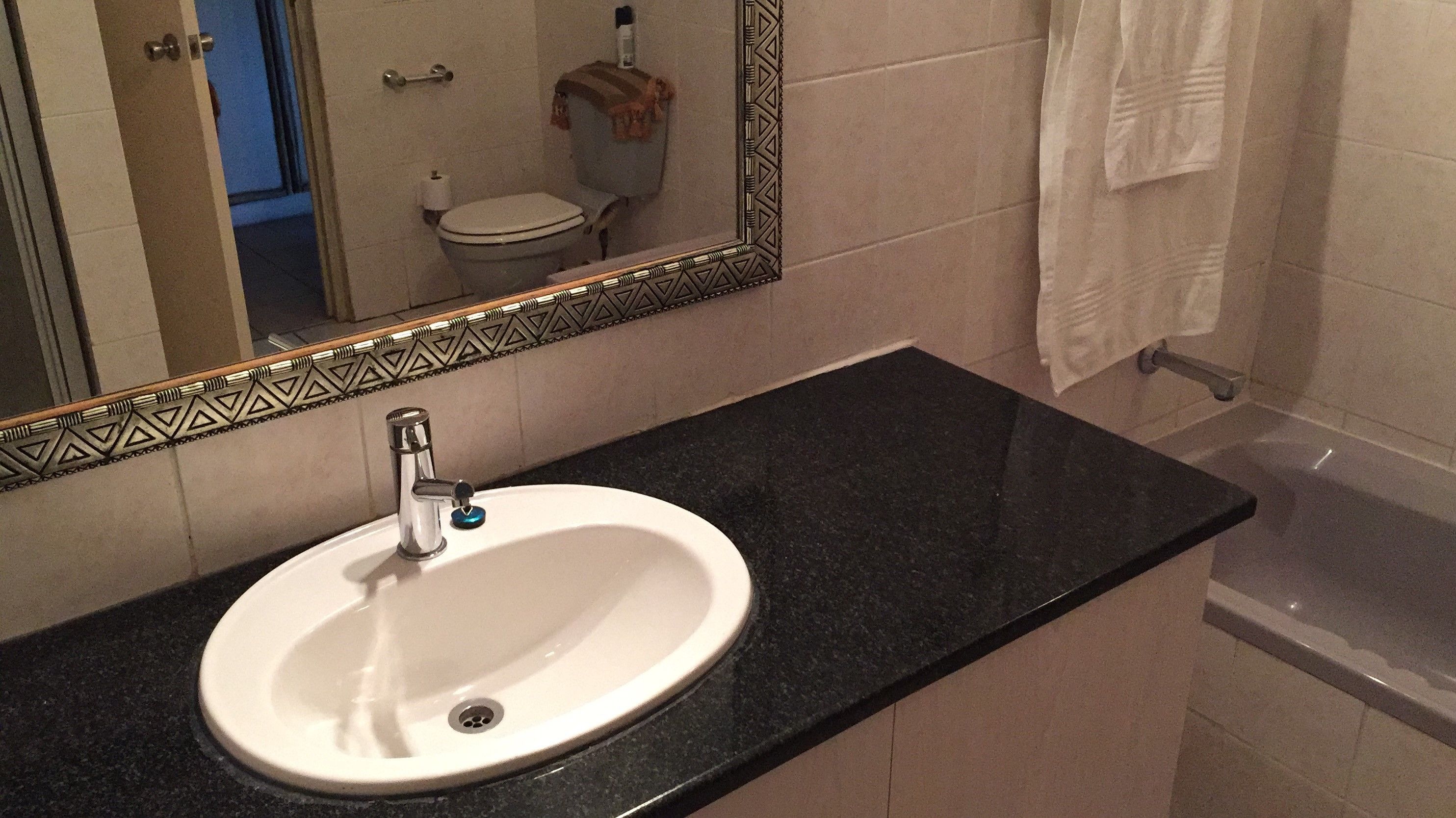 honeymoon suite (lily bridal) | bathroom | free toiletries, hair dryer, towels