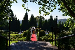 Außenbereich für Hochzeiten