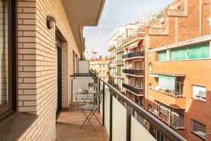 Udsigt fra balkon
