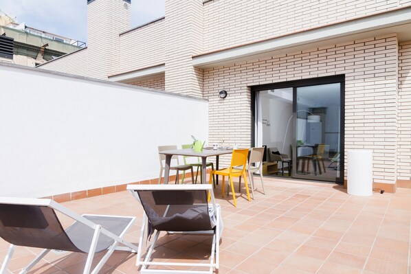 Apartment, 1 Bedroom, Terrace | Terrace/patio