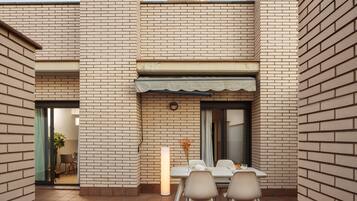 Appartement, 1 slaapkamer, terras | Terras