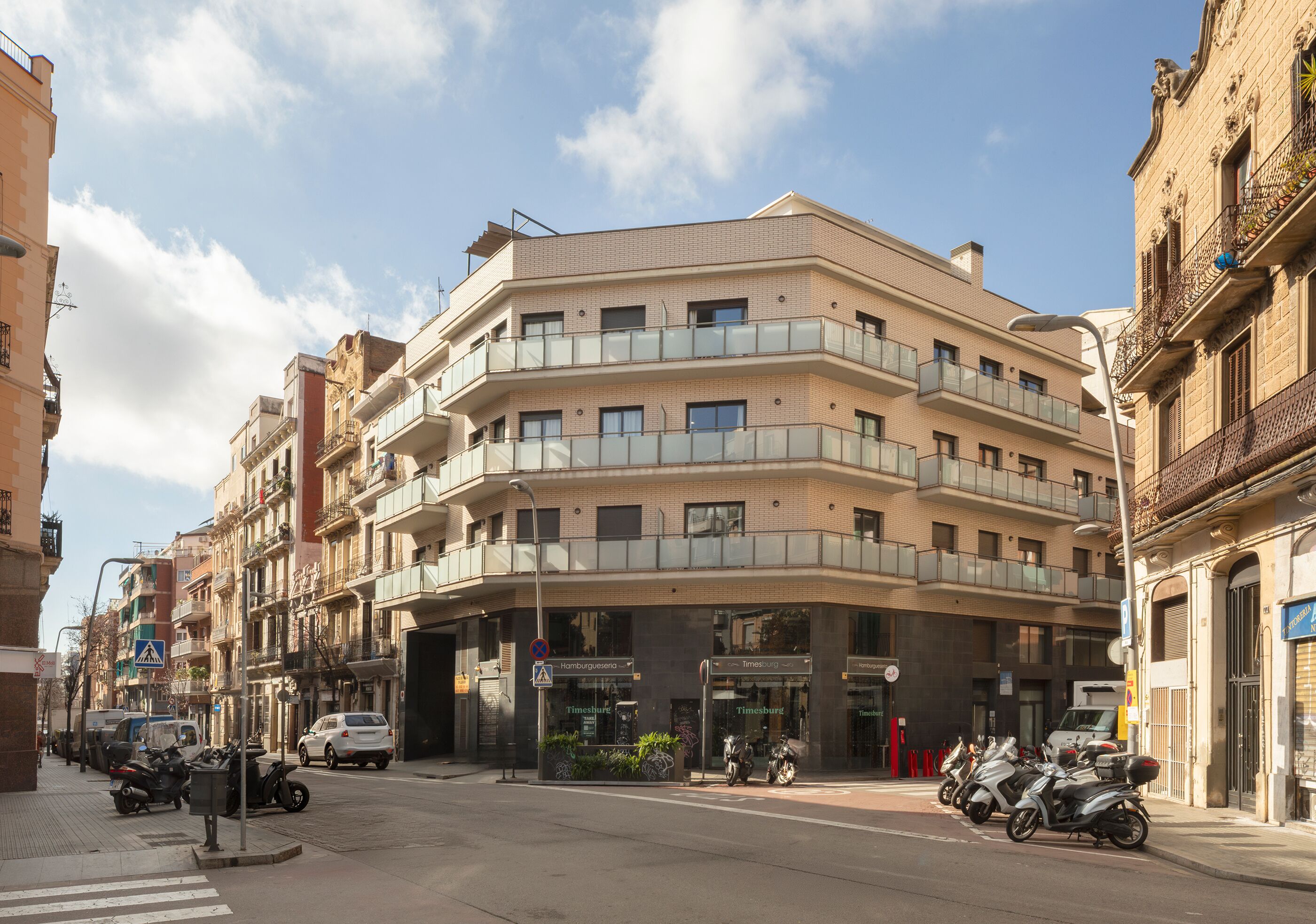 Voorkant van accommodatie