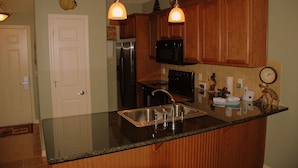 2 Bedroom Condo, No Lake View | Private kitchen - The Majestic (Branson)