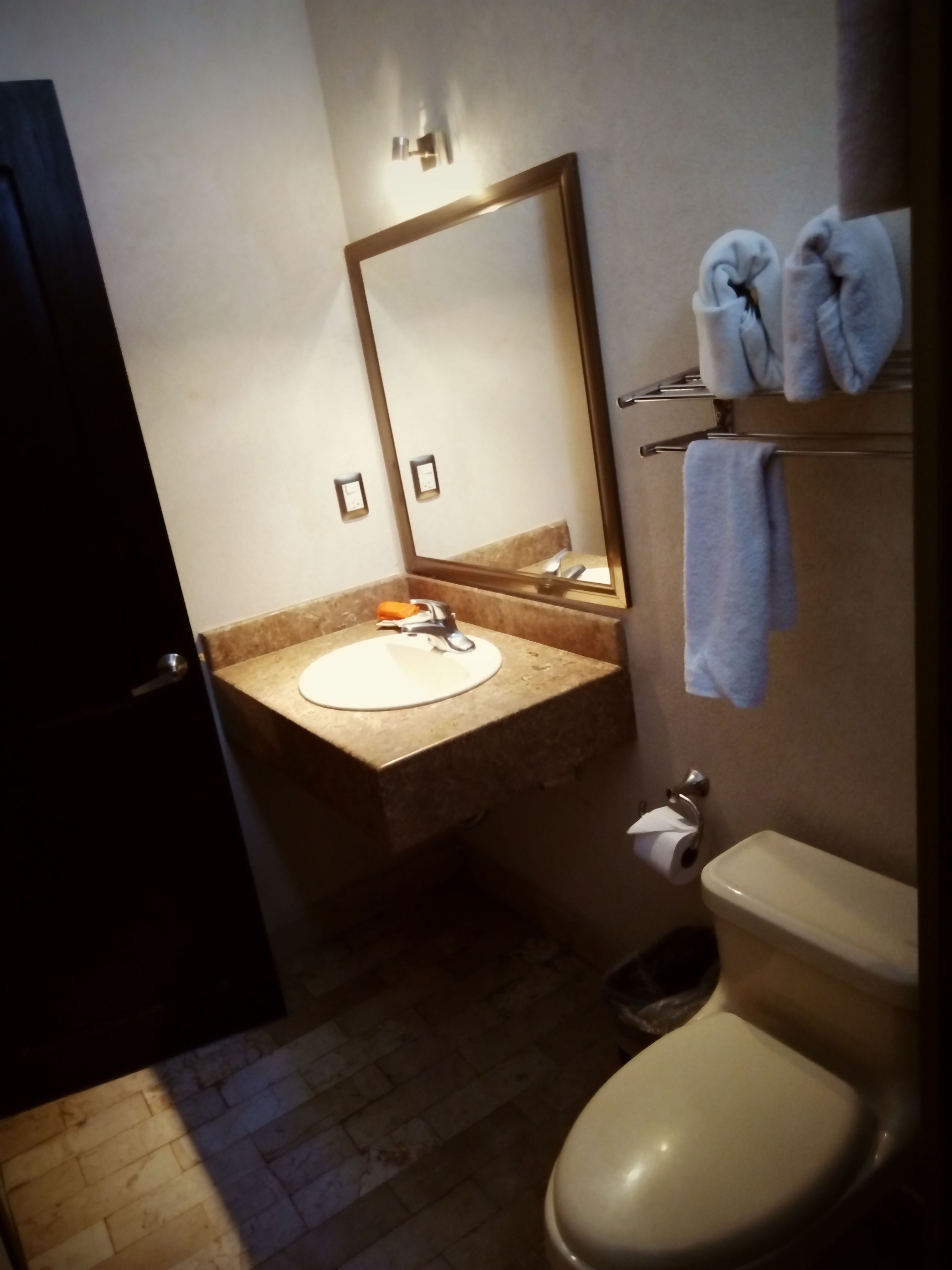 double room, 2 double beds | bathroom | shower, free toiletries, hair dryer, towels