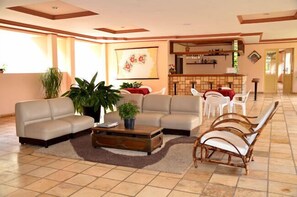 Zona de estar del vestíbulo