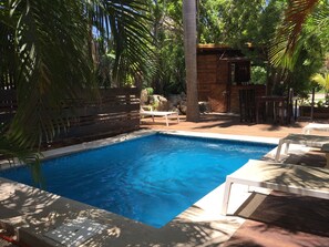 Outdoor pool - Hotel & Hostel El Punto (Tulum)