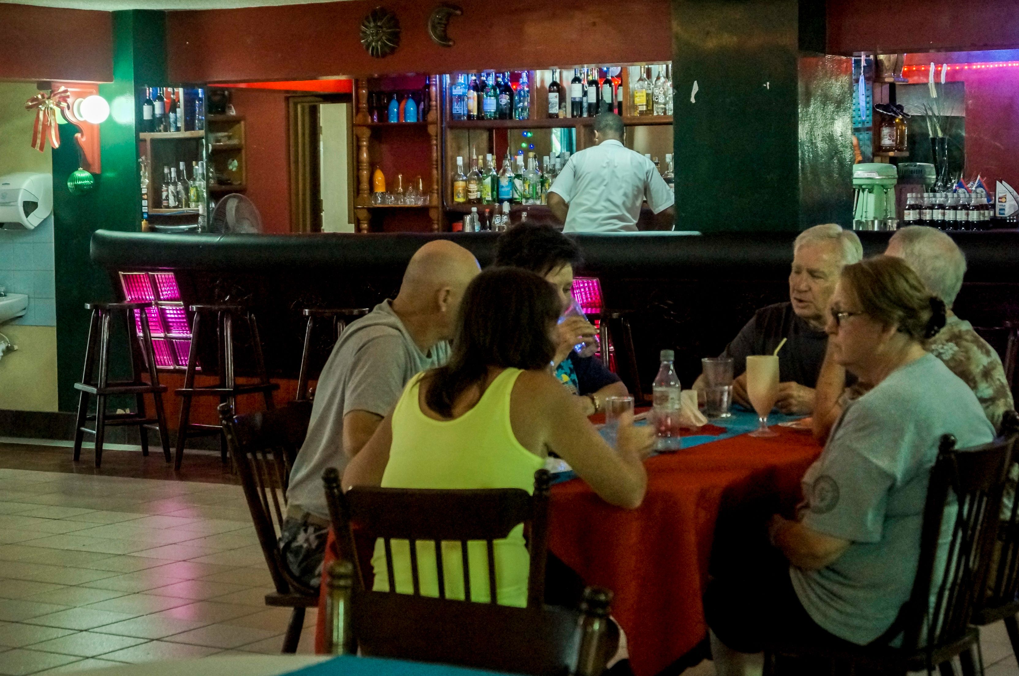 breakfast and dinner served, international cuisine