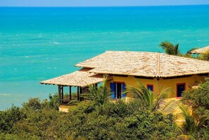 Blick von der Unterkunft