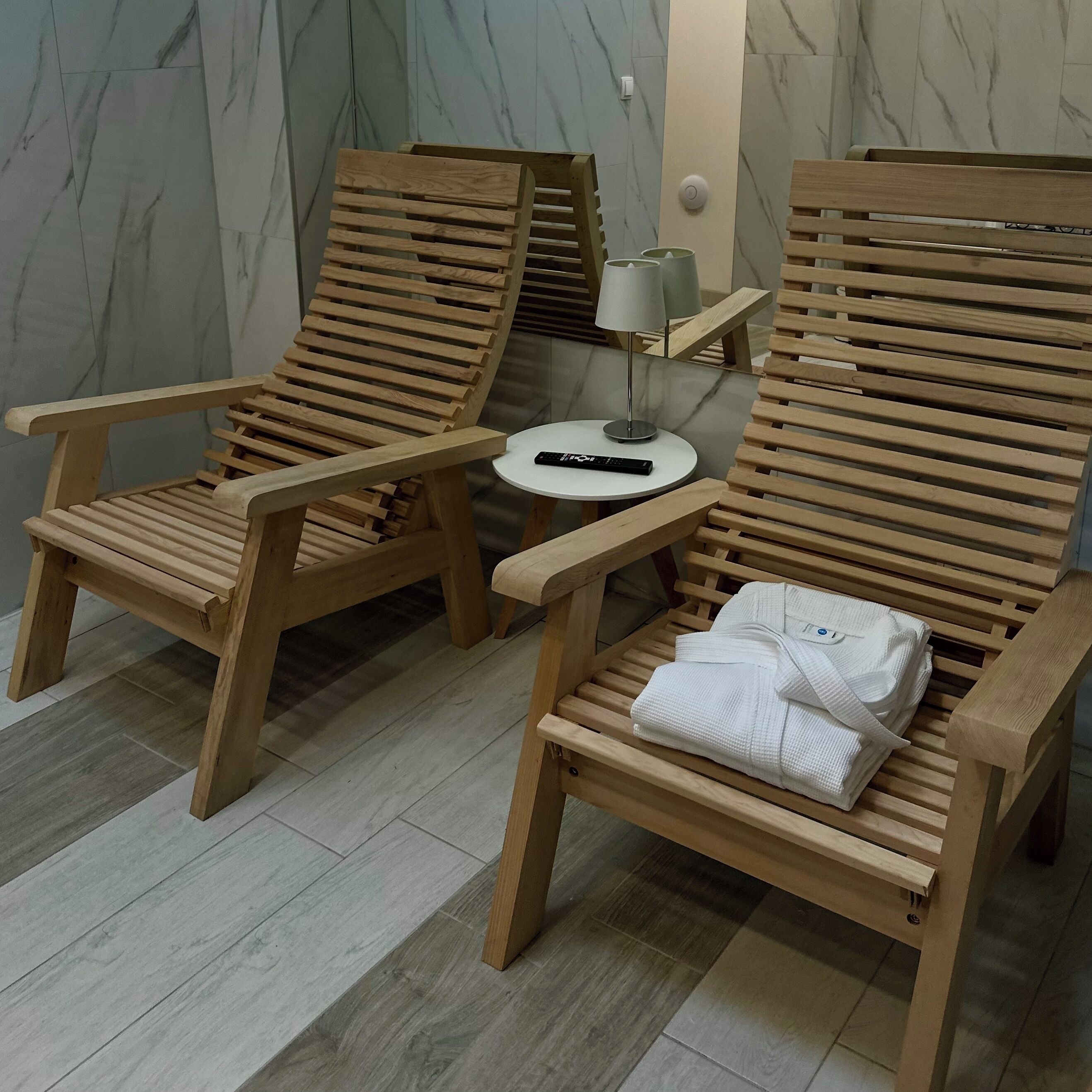 Sauna, massages on the beach, massages