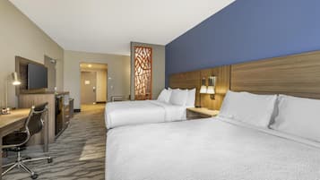 In-room safe, desk, laptop workspace, iron/ironing board