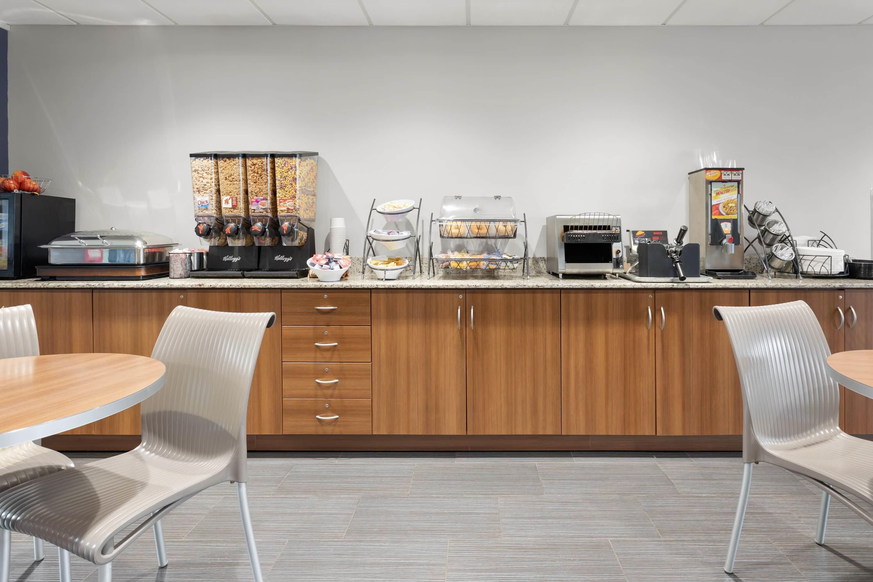 Free daily on-the-go breakfast