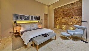 Suite, 1 King Bed (Heritage) | Premium bedding, down duvets, pillow-top beds, free minibar - Billini Hotel, Historic Luxury (Santo Domingo)