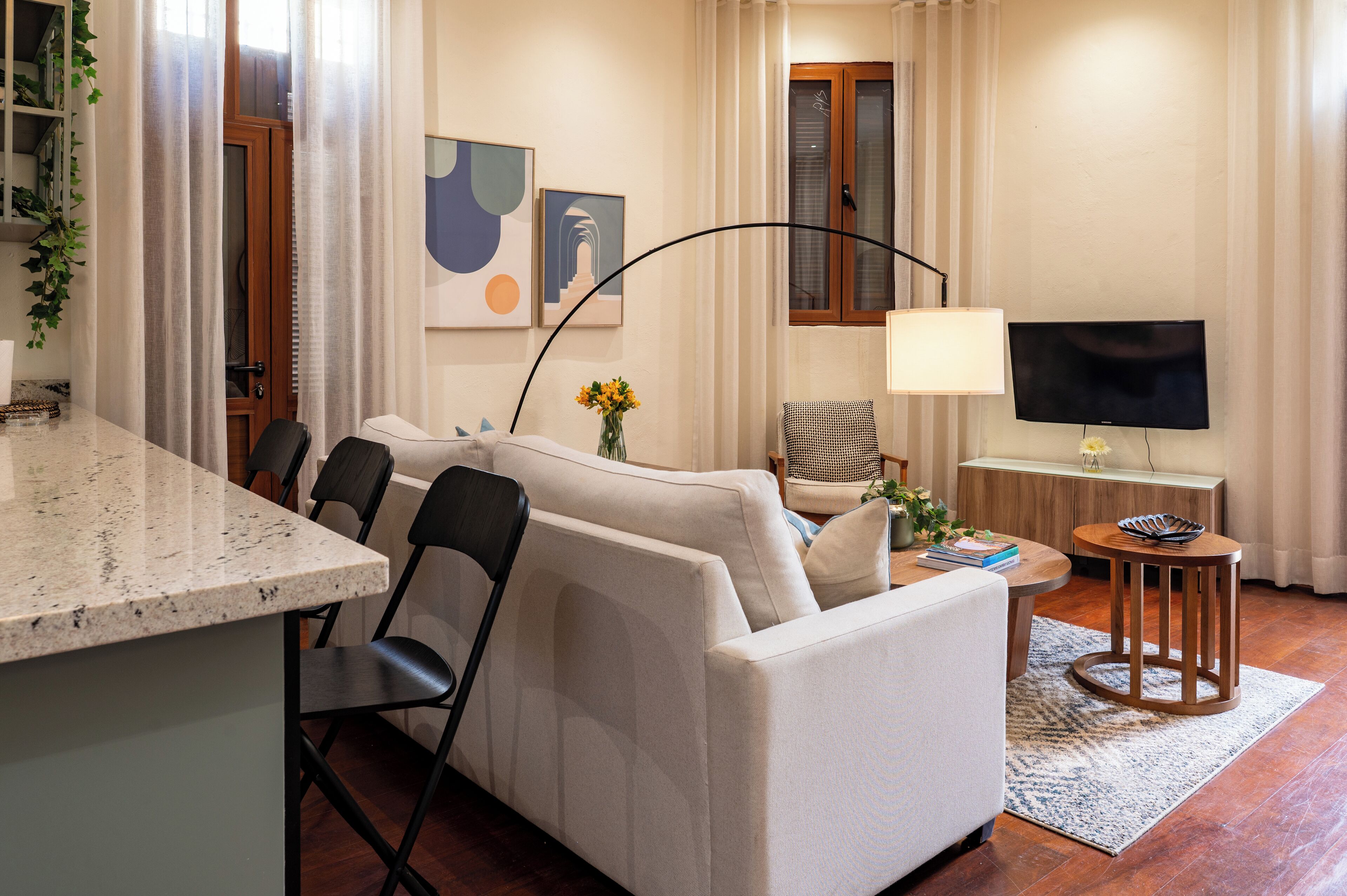 Owner´s Flat | 고급 침구, 오리/거위털 이불, 필로우탑 침대, 무료 미니바