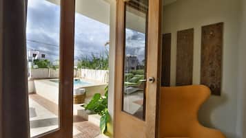 Suite ejecutiva, 1 cama King size (Terrace) | Ropa de cama de alta calidad, edredón y camas con pillow-top