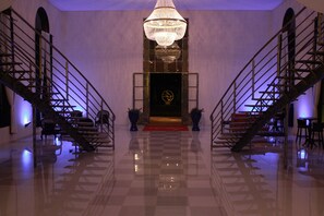 Interior entrance