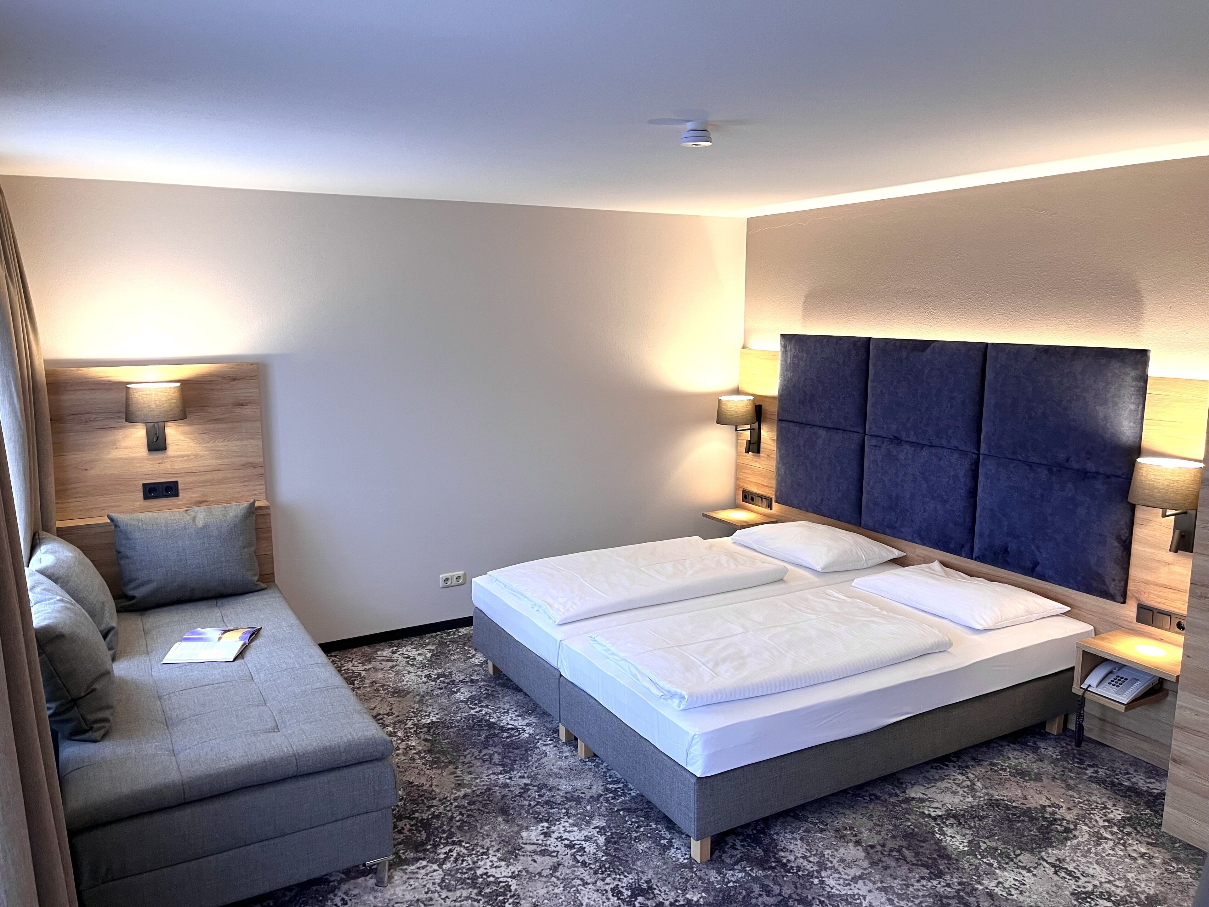 comfort double or twin room | 1 bedroom, premium bedding, down duvets, in-room safe