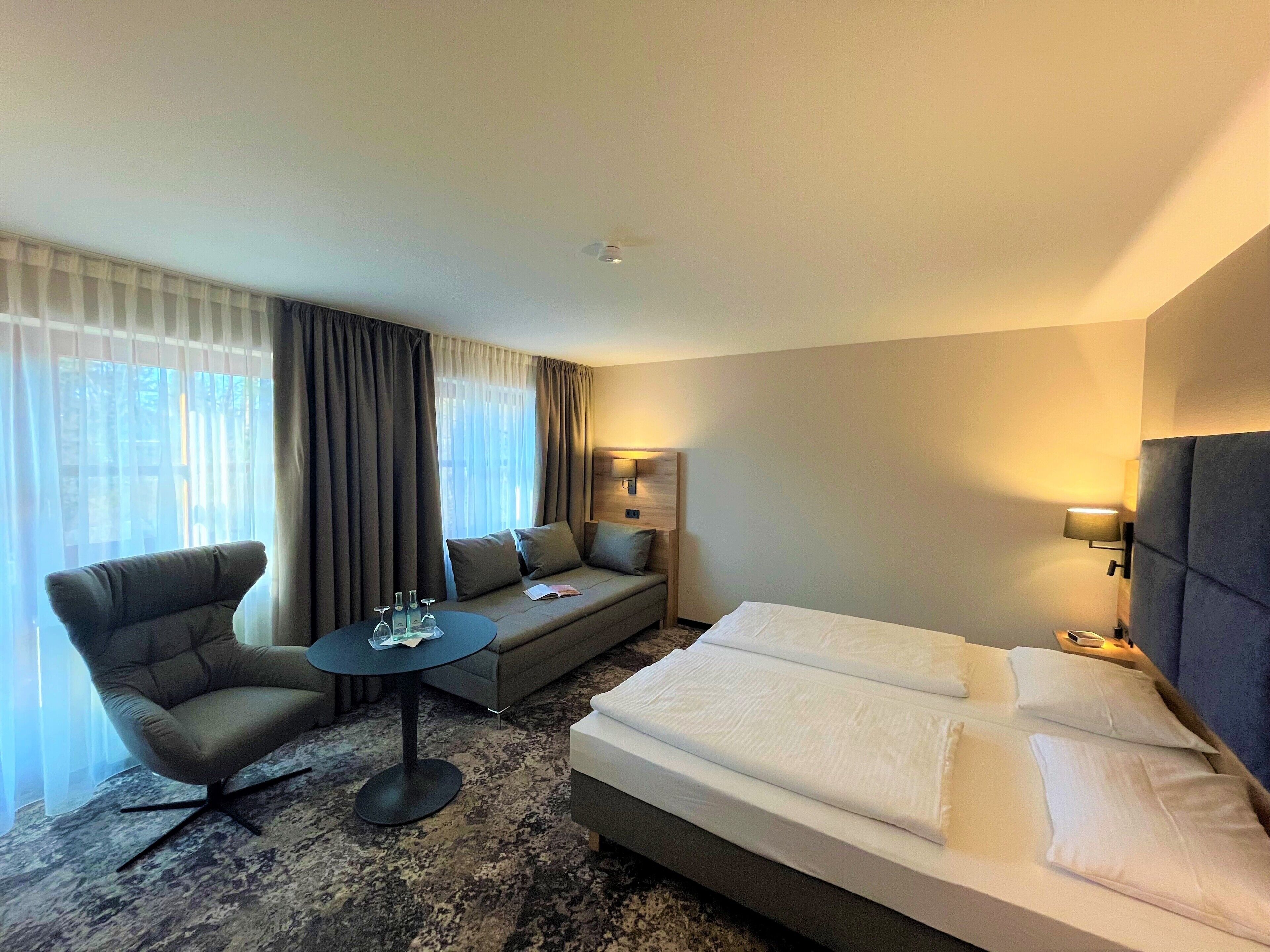 comfort double or twin room | 1 bedroom, premium bedding, down duvets, in-room safe