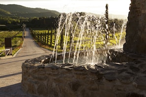 Aerial view - Villa Cilnia (Arezzo)