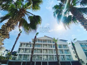 Fassade der Unterkunft