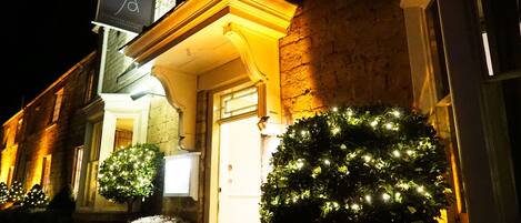 Entrada de la propiedad