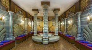 ห้องทรีทเมนท์สำหรับคู่รัก, ซาวน่า, ที่อาบน้ำแบบตุรกี/ฮัมมัม