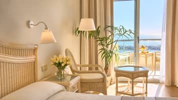 Habitació doble, vistes al mar | Minibar, caixa forta a l'habitació, wifi gratuïta i roba de llit