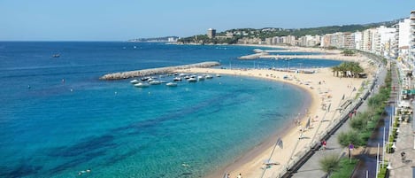 Una spiaggia nelle vicinanze