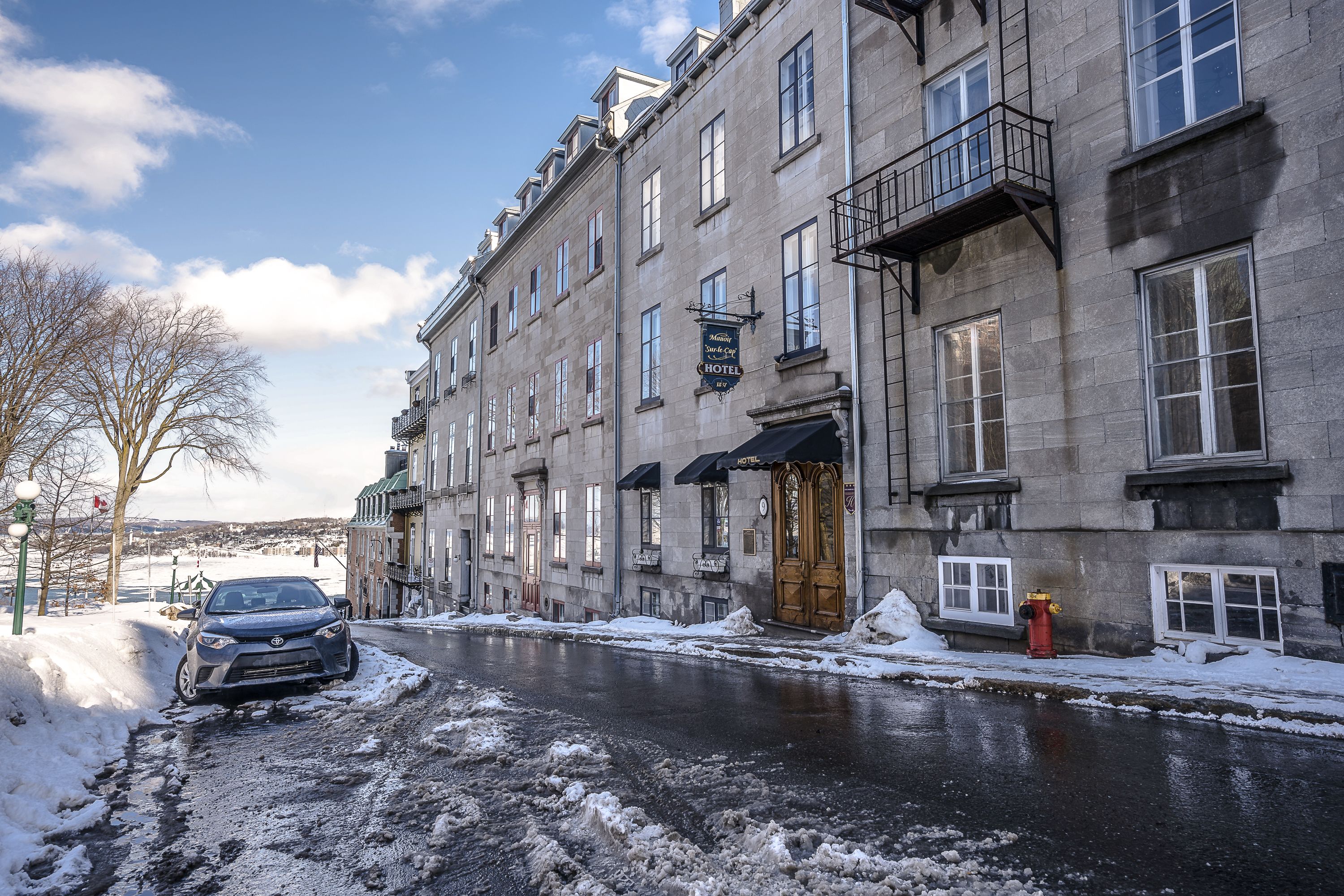 Façade de l’hébergement 