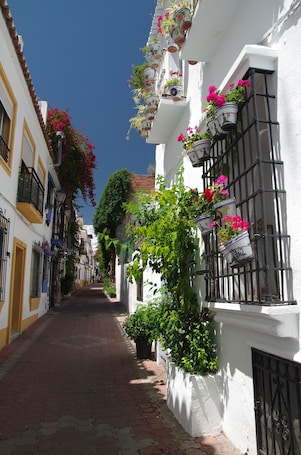 Entrada de la propiedad