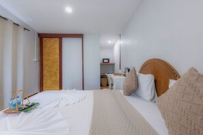 Standard Double room (Air con) | โต๊ะทำงาน, Wi-Fi ฟรี, ผ้าปูที่นอน