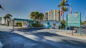 Majoituspaikan julkisivu