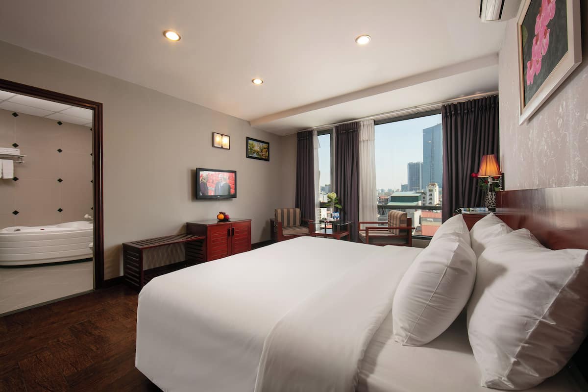 1 camera, minibar, una cassaforte in camera, Wi-Fi gratuito