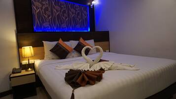 Superior Double Room | Premium bedding, in-room safe, desk, blackout drapes