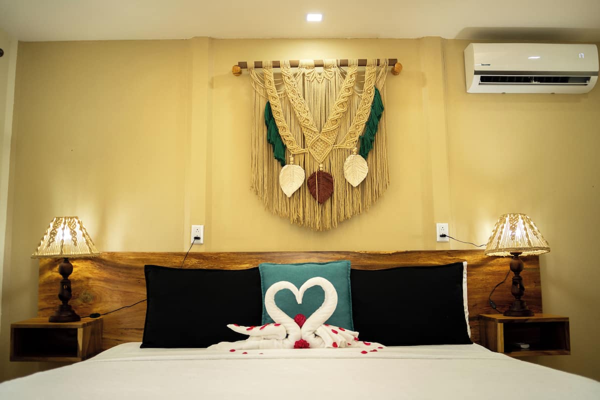 1 bedroom, premium bedding, individually furnished, blackout curtains