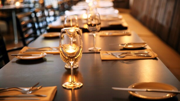 Dinner served  - The Gower Hotel (Swansea)