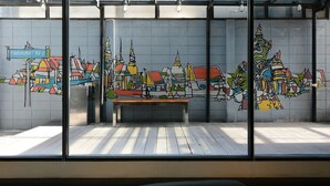 Sitteområde i lobbyen