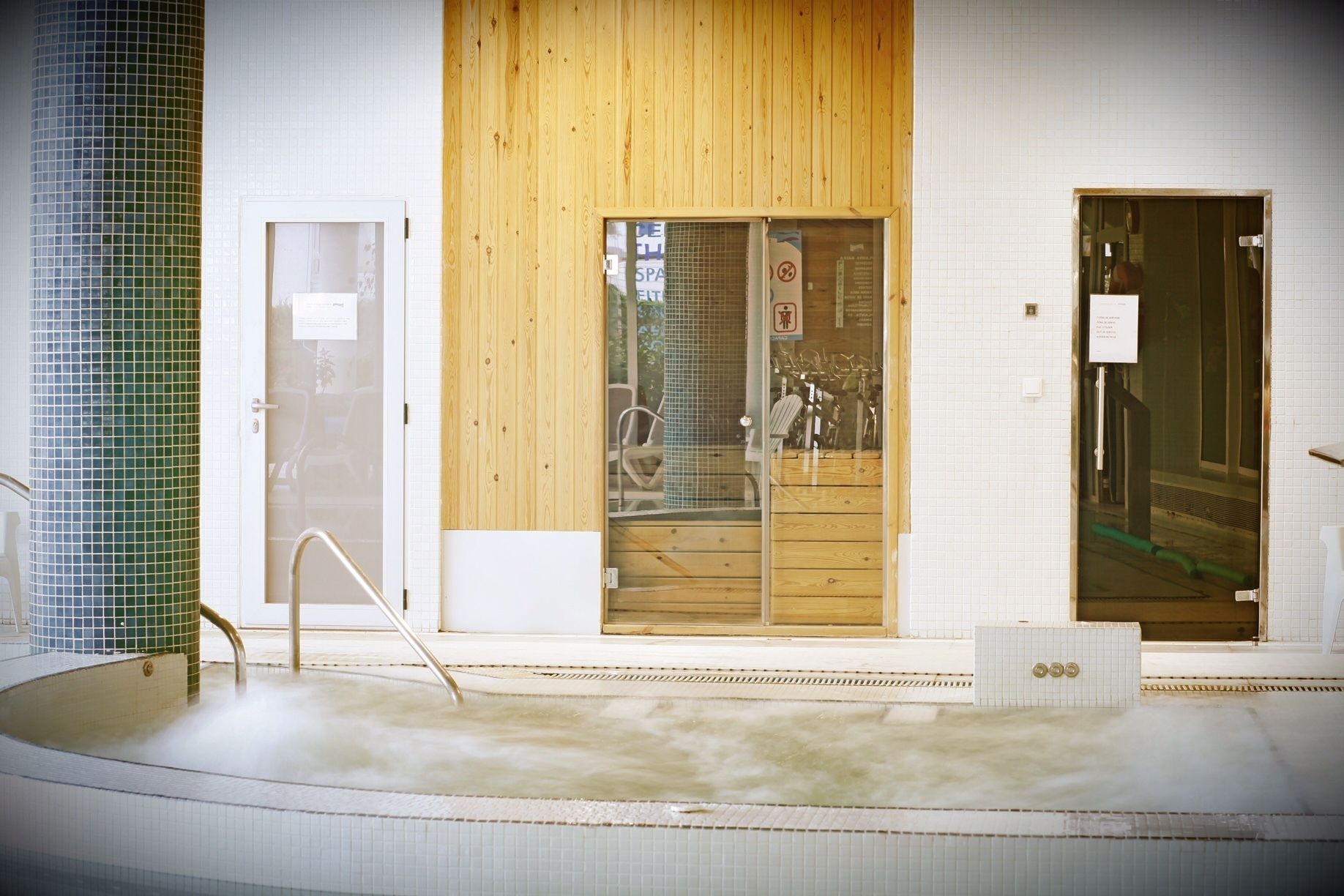 Sauna, bain à remous, hammam, hammam, soins corporels