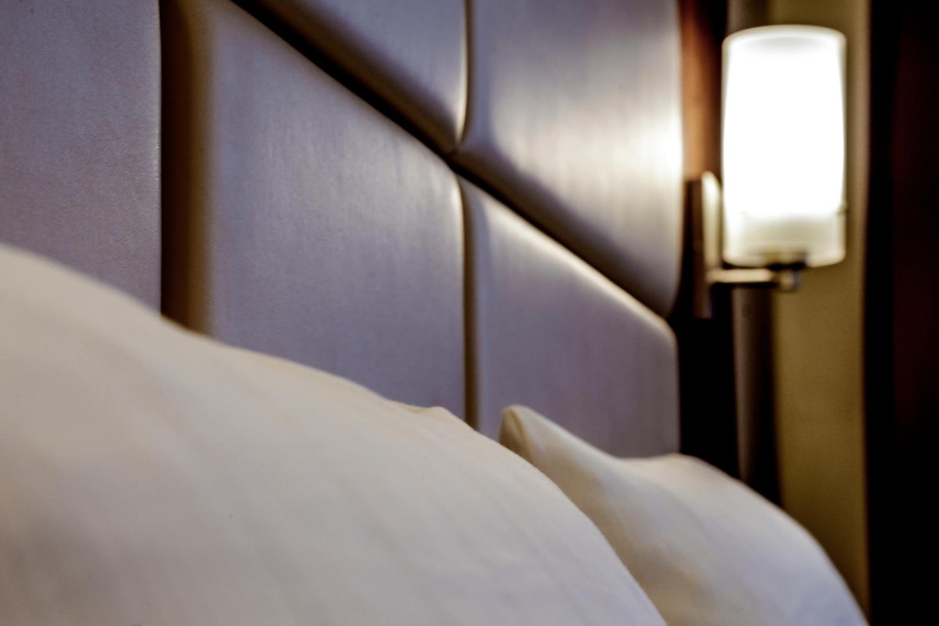 hypo-allergenic bedding, down duvets, minibar, desk