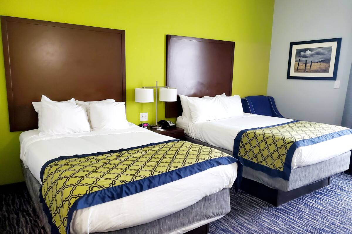 iron/ironing board, free wifi, bed sheets, alarm clocks