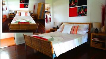 Individually decorated, individually furnished, iron/ironing board, WiFi