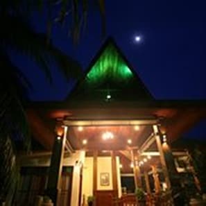 Front of property – evening/night
