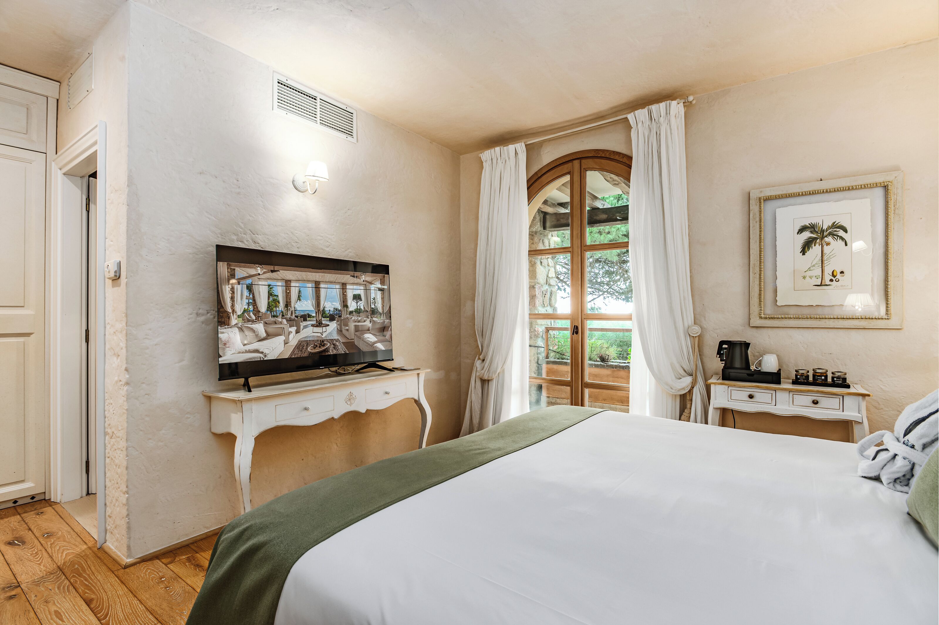 Premium bedding, down duvets, memory-foam beds, minibar