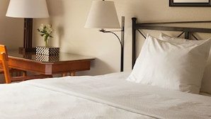 Premium bedding, desk, iron/ironing board, free cots/infant beds - Ramada by Wyndham Rock Hill at Sullivan Center (Rock Hill)