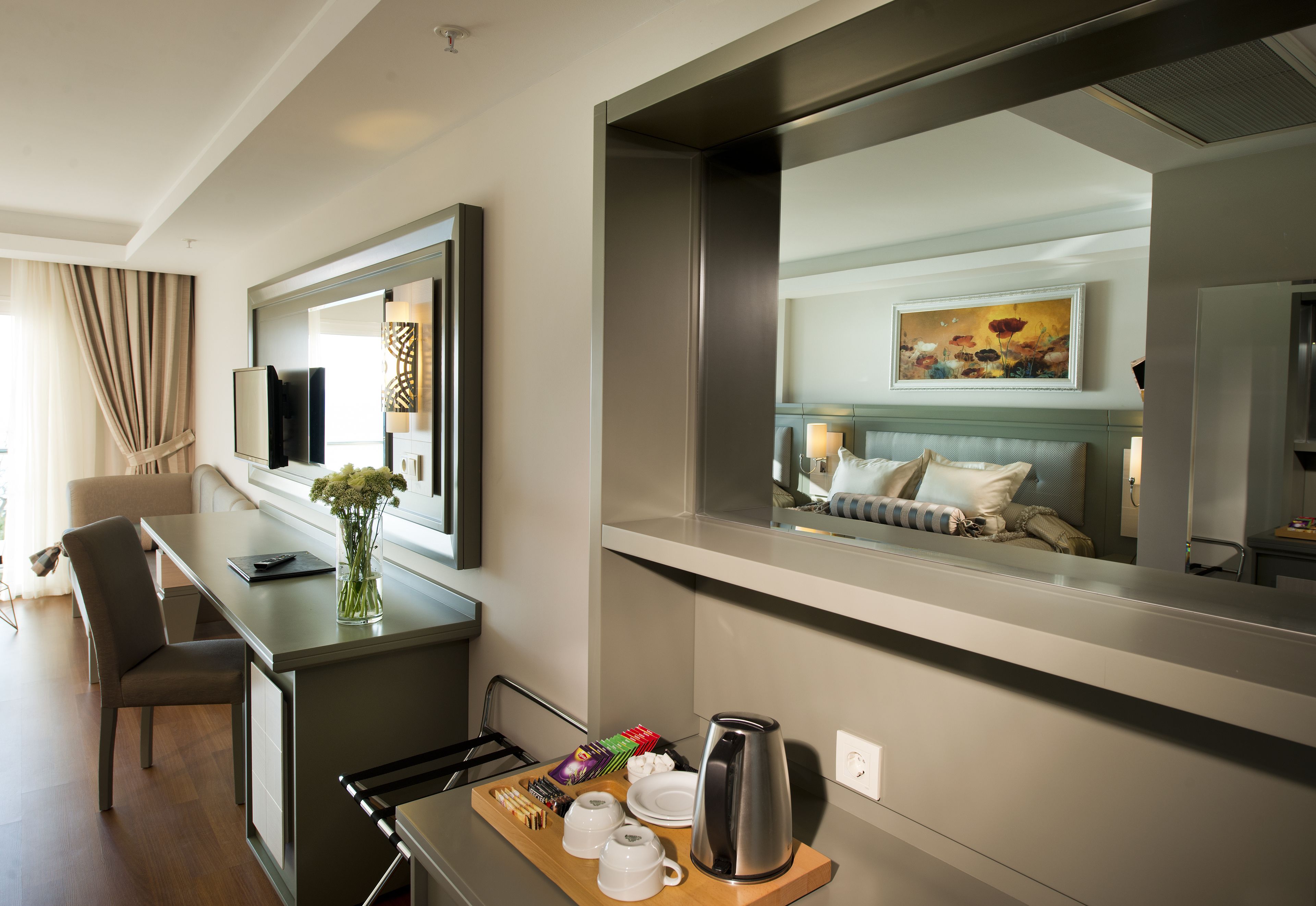 deluxe room, sea view | room amenity