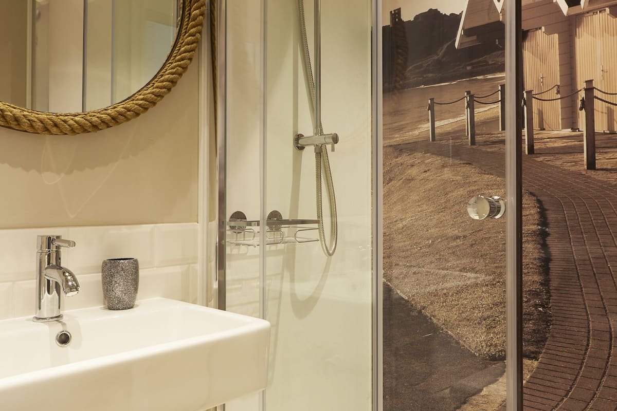 double room, ensuite | bathroom | shower, hair dryer, towels