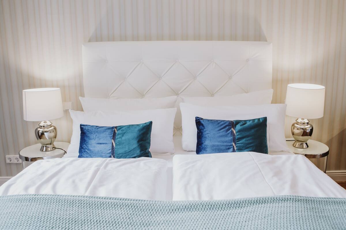 Comfort Double Room | Premium bedding, in-room safe, individually decorated, desk