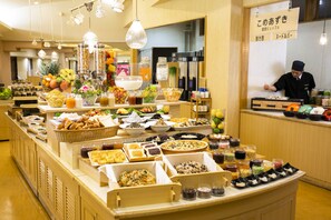 Petit déjeuner buffet
