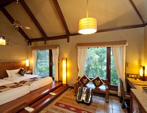 Earth Villa | View from room - Vedic Village Spa Resort (Barasat)