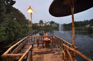 Presidential Suite, 1 King Bed, Patio, Lake View | Lake view - Vedic Village Spa Resort (Barasat)